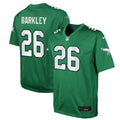Saquon Barkley Philadelphia Eagles Nike Youth Game Jersey - Kelly Green