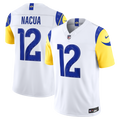 Puka Nacua Los Angeles Rams Nike Vapor F.U.S.E. Stitched Limited Jersey - White
