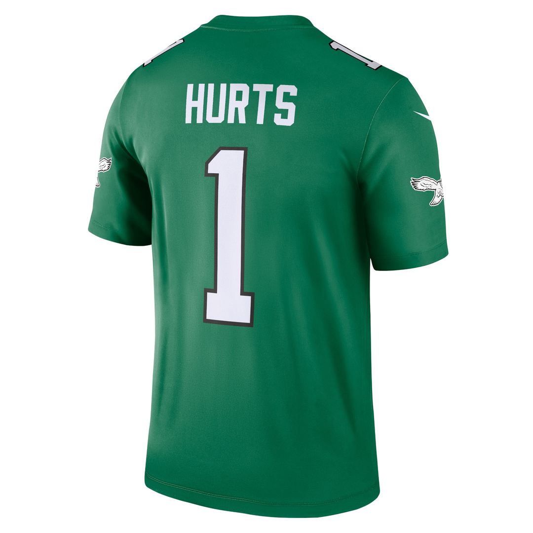 Jalen Hurts Philadelphia Eagles Nike Legend Player Performance Top - Green
