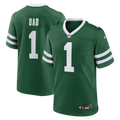New York Jets Nike #1 Dad Game Jersey - Legacy Green