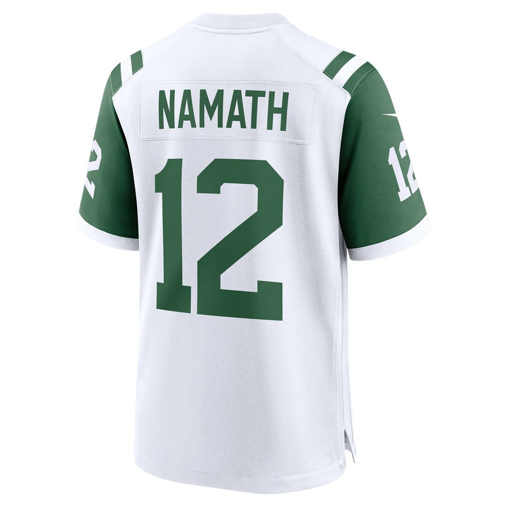Joe Namath New York Jets Nike Alternate Retired Player Game Jersey - Legacy Black