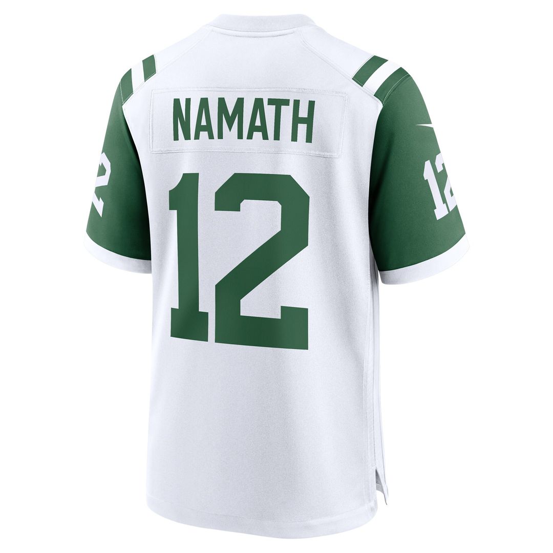 Joe Namath New York Jets Nike Alternate Retired Player Game Jersey - Legacy Black