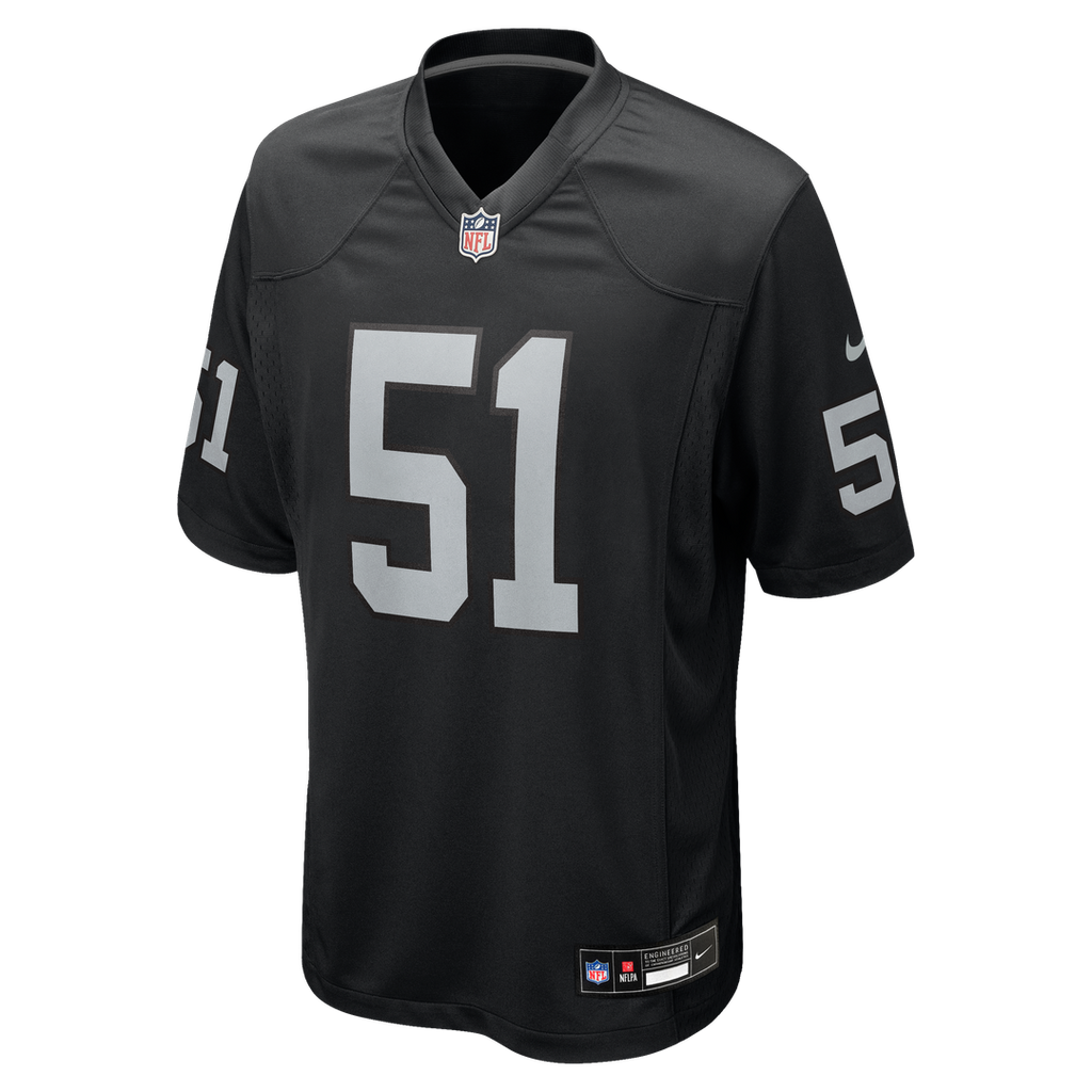 Malcolm Koonce Las Vegas Raiders Nike Game Jersey - Black