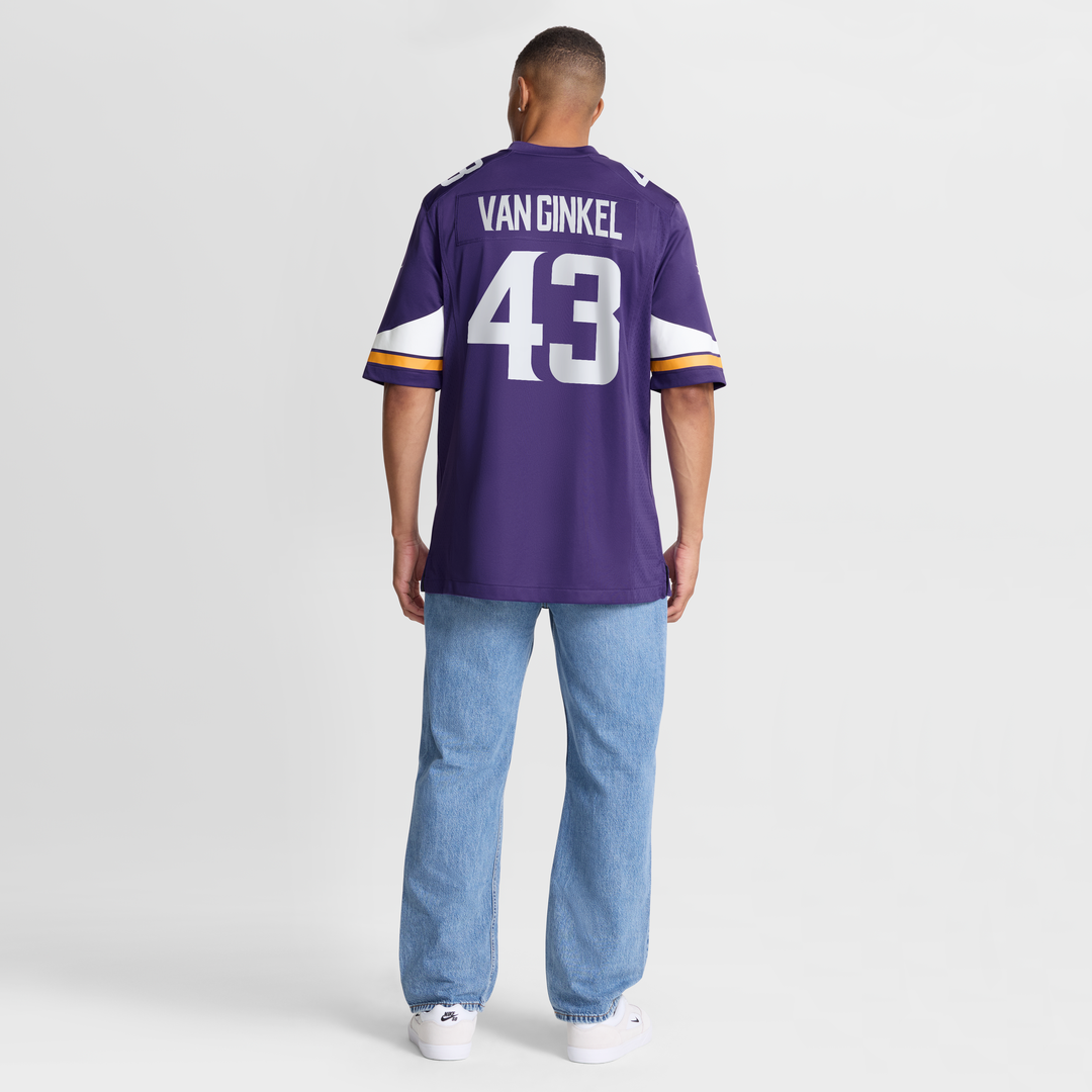 Andrew Van Ginkel Minnesota Vikings Nike Alternate Game Jersey - White