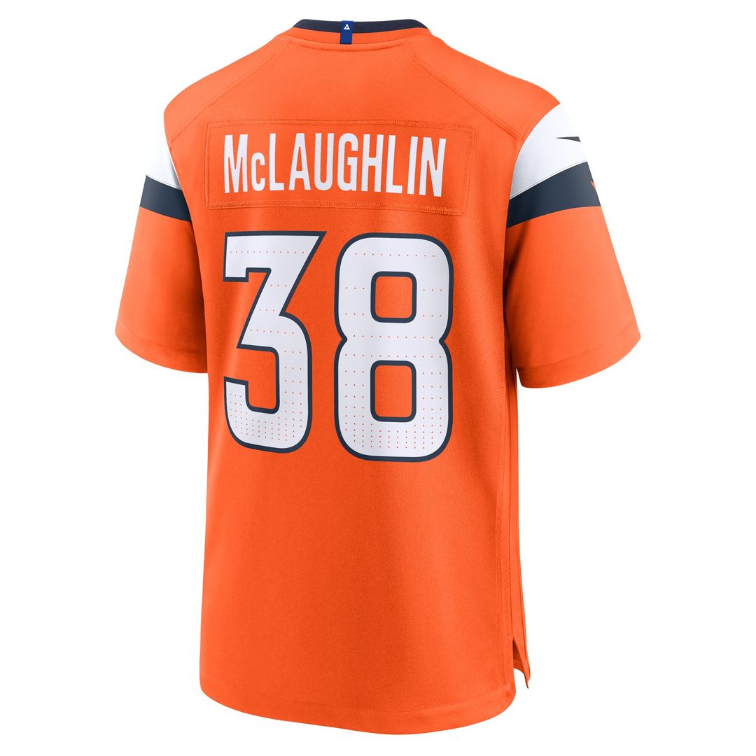 Jaleel McLaughlin Denver Broncos Nike Alternate Game Jersey -  Navy