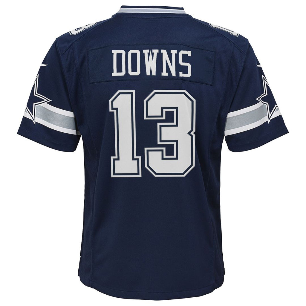 Caleb Downs Dallas Cowboys Nike Youth Team Game Jersey - Navy