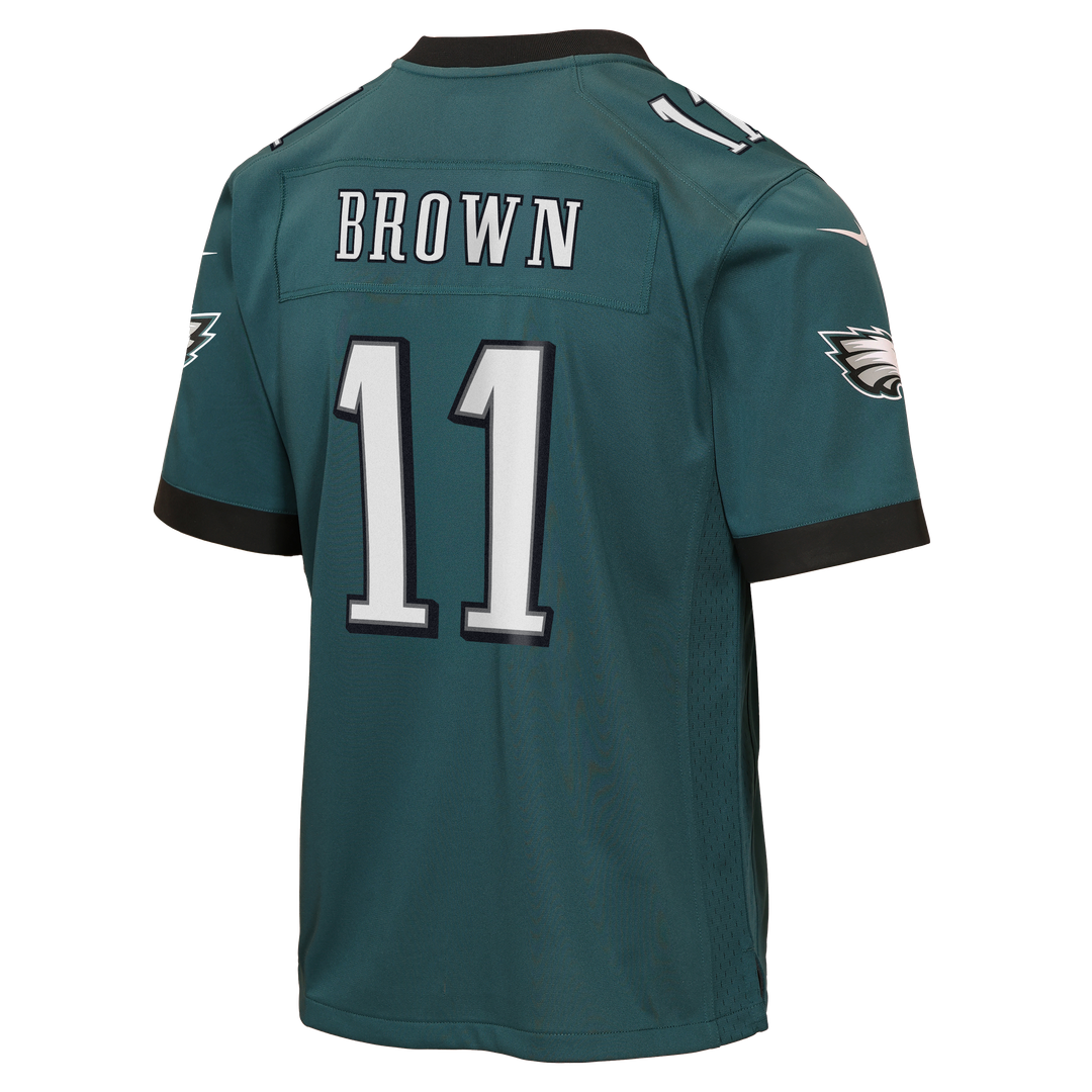 A.J. Brown Philadelphia Eagles Nike Youth Game Jersey - Kelly Green