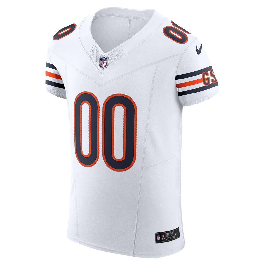 Chicago Bears Nike  Vapor F.U.S.E. Elite Custom Jersey - White