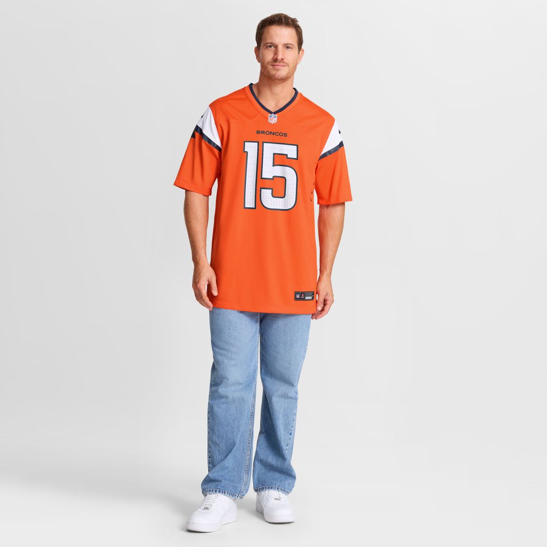 Nik Bonitto Denver Broncos Nike Team Game Jersey -  Orange