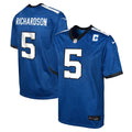 Anthony Richardson Sr. Indianapolis Colts Nike Youth Game Jersey - Royal