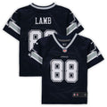 CeeDee Lamb Dallas Cowboys Nike Toddler Player Game Jersey - Navy