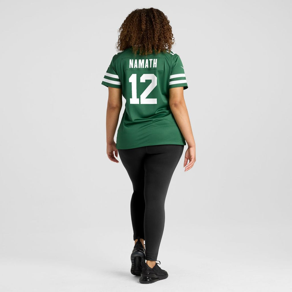 Joe Namath New York Jets Nike Women's Retired Player Alternate Game Jersey - Legacy Black