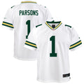 Micah Parsons Green Bay Packers Nike Youth White Game Jersey - White