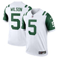 Garrett Wilson New York Jets Nike Legend Player Performance Top - White