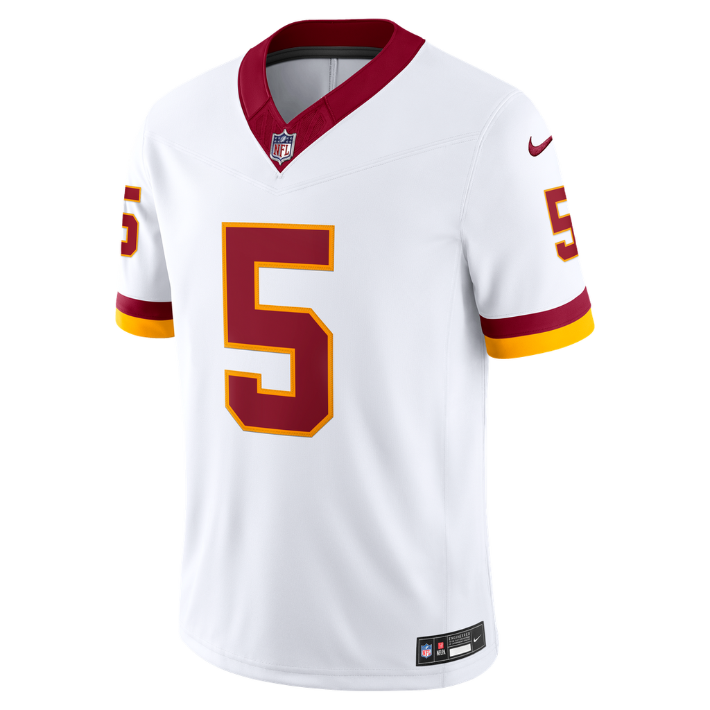 Jayden Daniels Washington Commanders Nike Vapor F.U.S.E. Stitched Limited Jersey - Burgundy