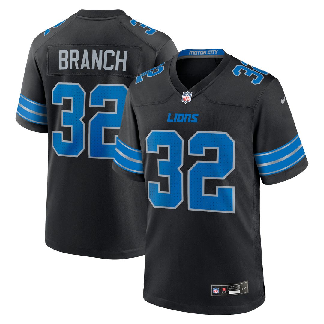Brian Branch Detroit Lions Nike Game Jersey - Blue