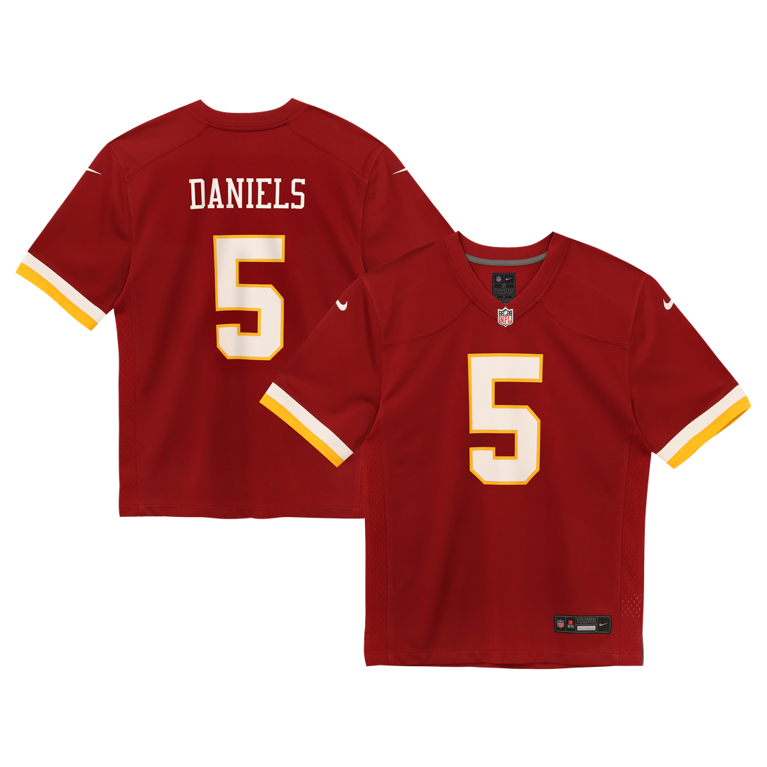 Jayden Daniels Washington Commanders Nike Preschool Team Game Jersey - Burgundy