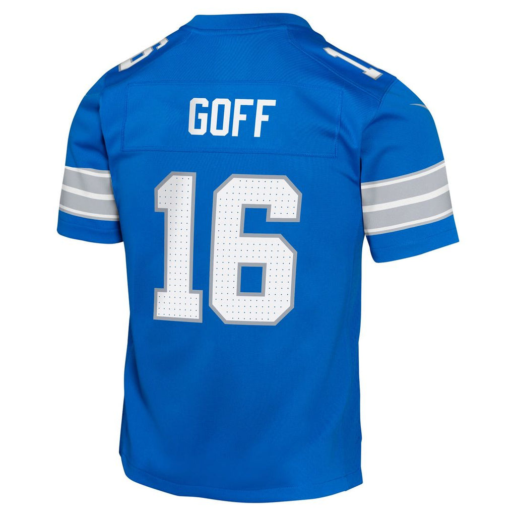 Jared Goff Detroit Lions Nike Youth Game Jersey - Black
