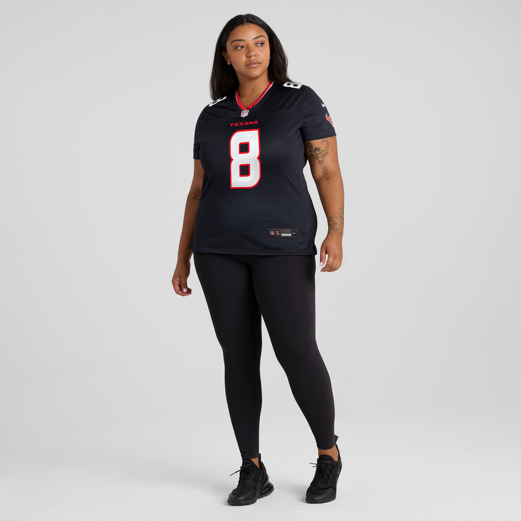 Cade Stover Houston Texans Nike Women's Team Game Jersey -  Navy
