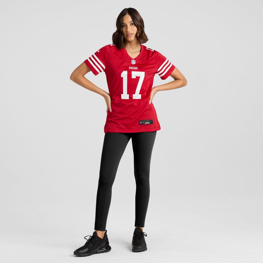 Jordan Watkins San Francisco 49ers Nike Women's Team Game Jersey -  Scarlet