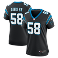 Thomas Davis Sr. Carolina Panthers Nike Women's Team Retired Game Jersey -  Black