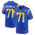 Warren McClendon Jr. Los Angeles Rams Nike Team Game Jersey - Royal