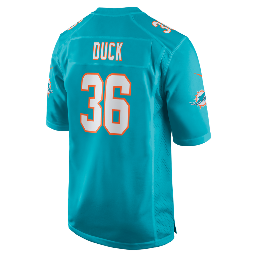 Storm Duck Miami Dolphins Nike  Game Jersey -  Aqua