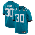 Montaric Brown Jacksonville Jaguars Nike Game Player Jersey - Teal