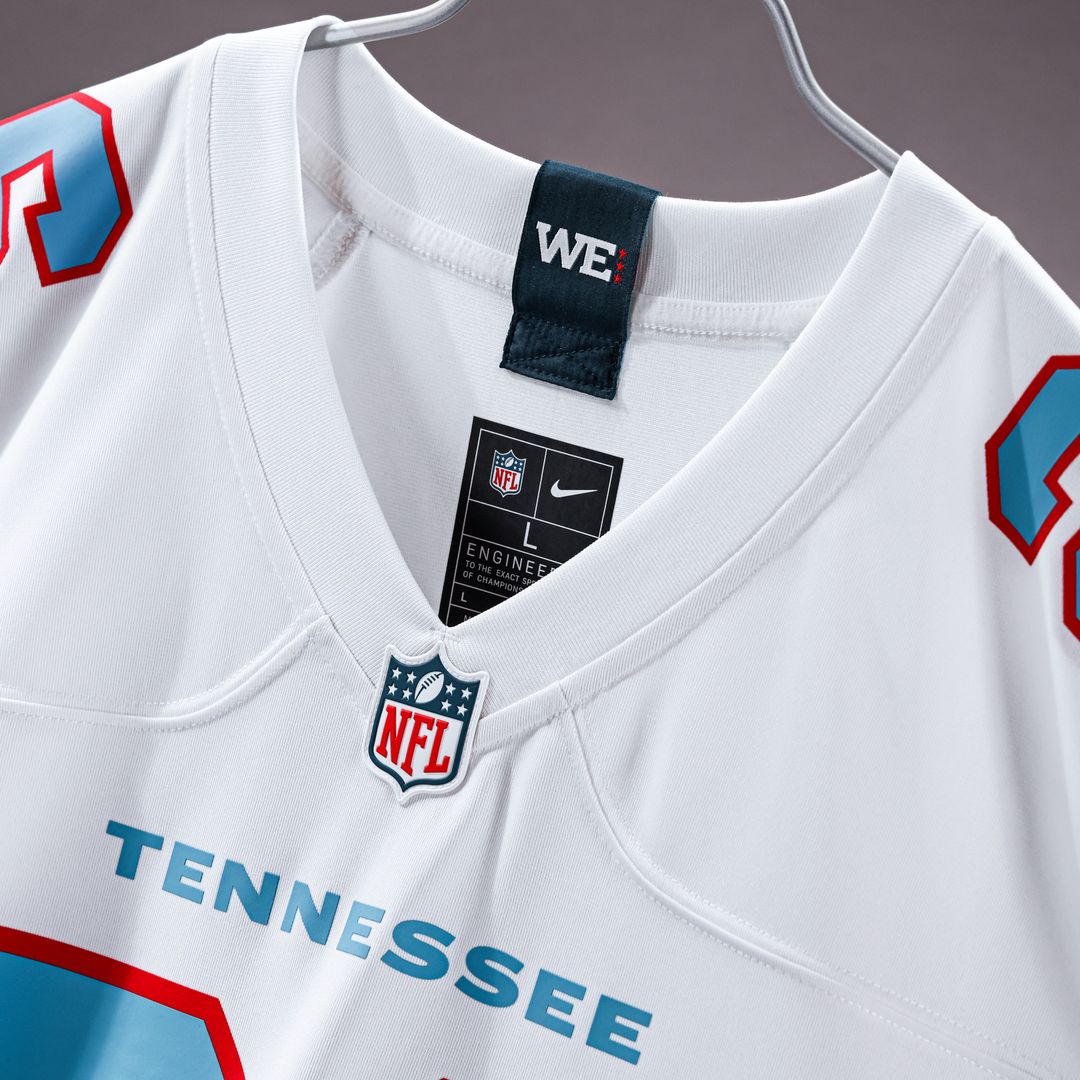 Cameron Ward Tennessee Titans Nike Game Jersey - Light Blue
