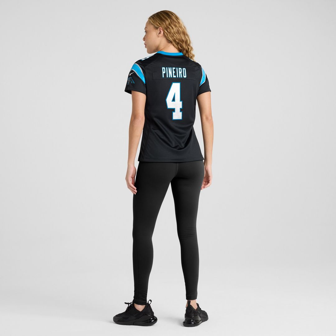 Eddy Pineiro Carolina Panthers Nike Women's Team Game Jersey - Black