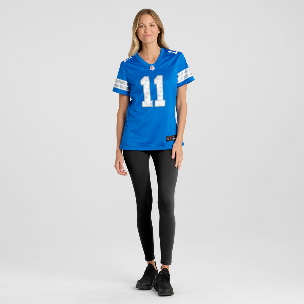 Damone Clark Detroit Lions Nike Women's Team Game Jersey -  Blue