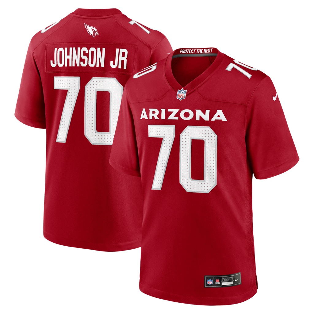 Paris Johnson Jr. Arizona Cardinals Nike  Game Jersey - Cardinal