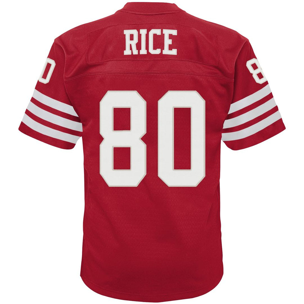 Jerry Rice San Francisco 49ers Mitchell & Ness Toddler 1990 Retired Legacy Jersey - Scarlet