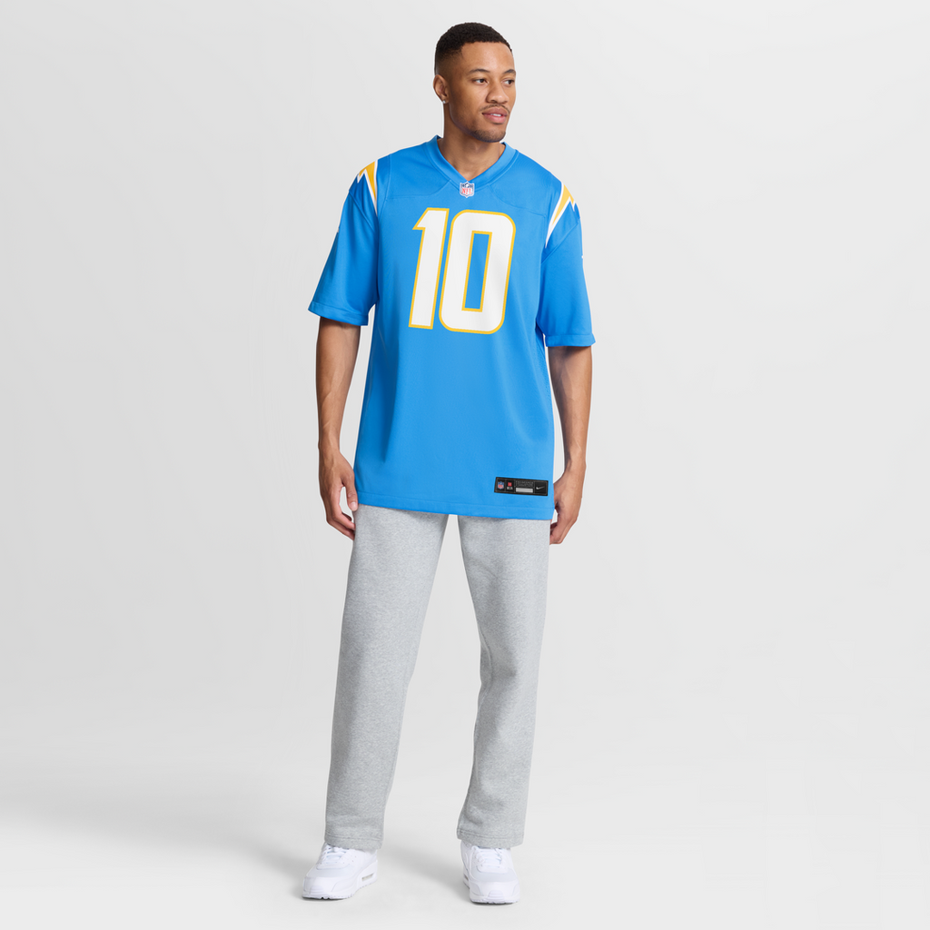 Justin Herbert Los Angeles Chargers Nike Alternate Charger Power Game Player Jersey - Gold