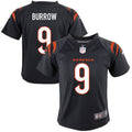 Joe Burrow Cincinnati Bengals Nike Preschool Game Jersey - Black