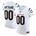 Cincinnati Bengals Nike Vapor F.U.S.E. Elite Custom Jersey - White