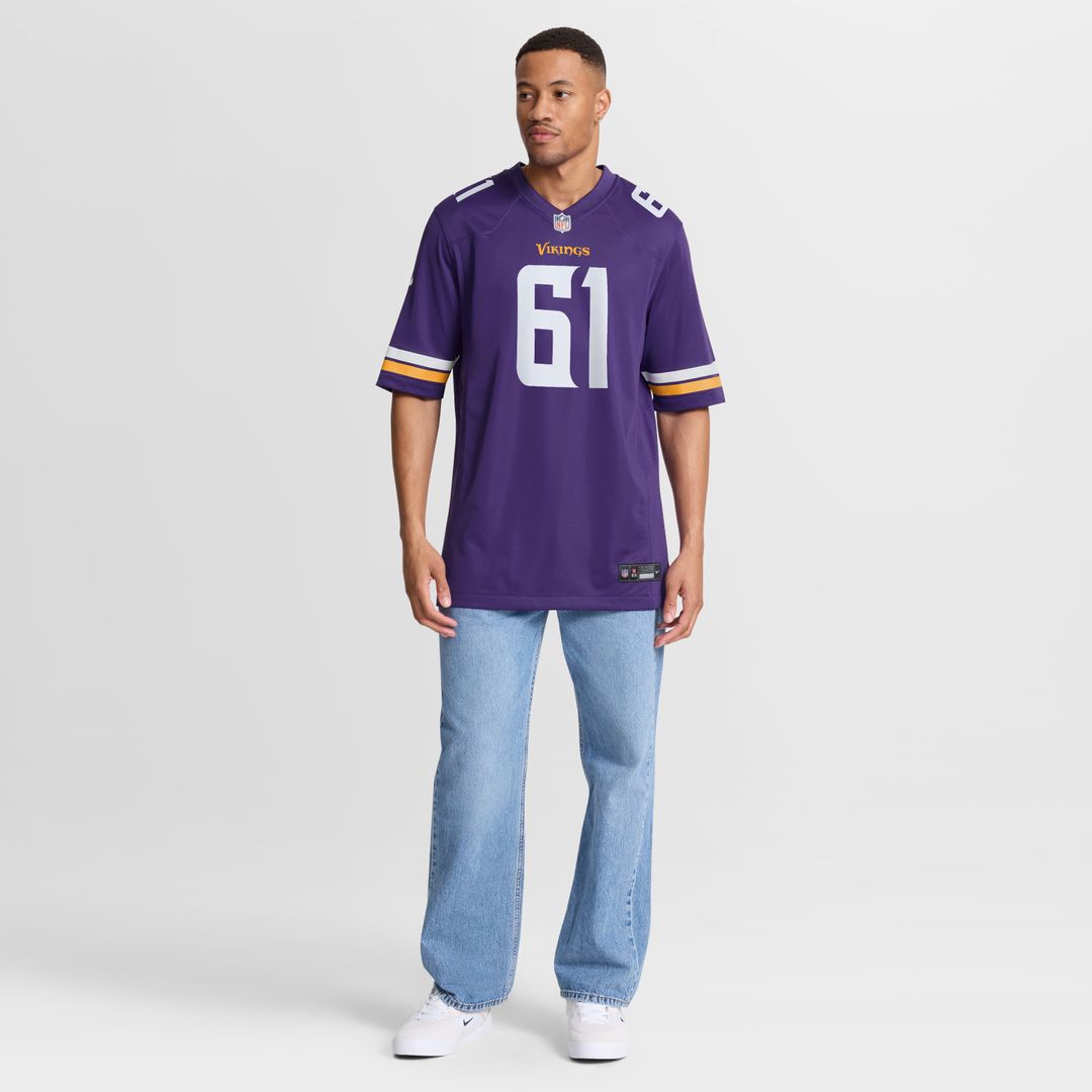 Jalen Redmond Minnesota Vikings Nike  Game Jersey -  Purple