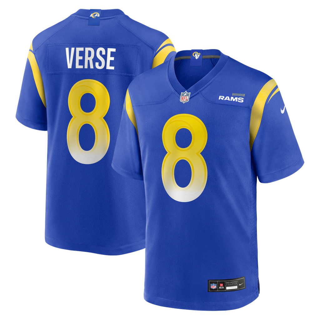 Jared Verse Los Angeles Rams Nike  Player Game Jersey - Royal