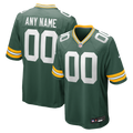 Green Bay Packers Nike Custom Game Jersey - Green