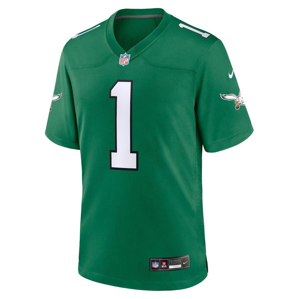 Jalen Hurts Philadelphia Eagles Nike Youth Game Jersey - Green