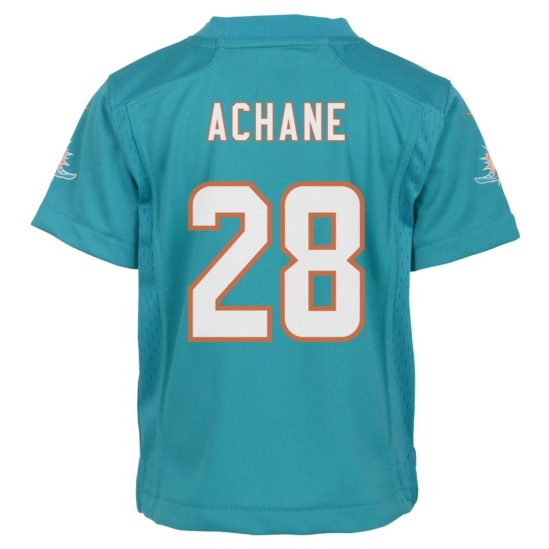 De’Von Achane Miami Dolphins Nike Infant Team  Player Game Jersey - Aqua
