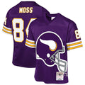 Randy Moss Minnesota Vikings Mitchell & Ness Youth 1998 Throwback Fashion Jersey - Purple
