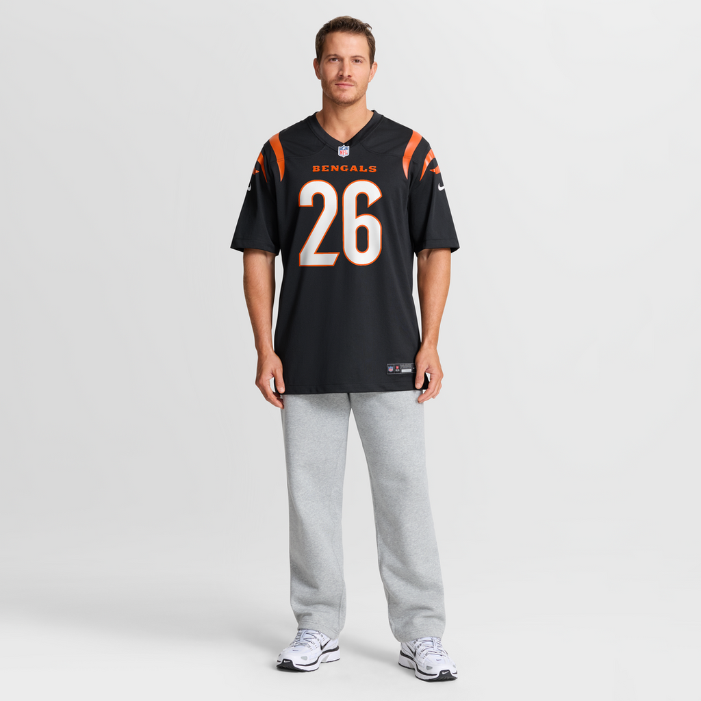 Ja'Sir Taylor Cincinnati Bengals Nike Team Game Jersey -  Black