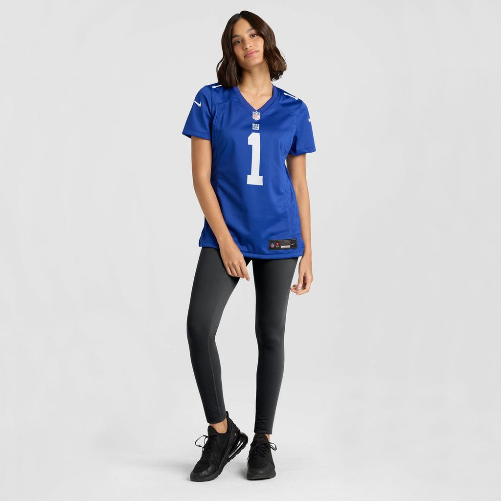Number 1 Mom New York Giants Nike Women's Game Jersey - Royal