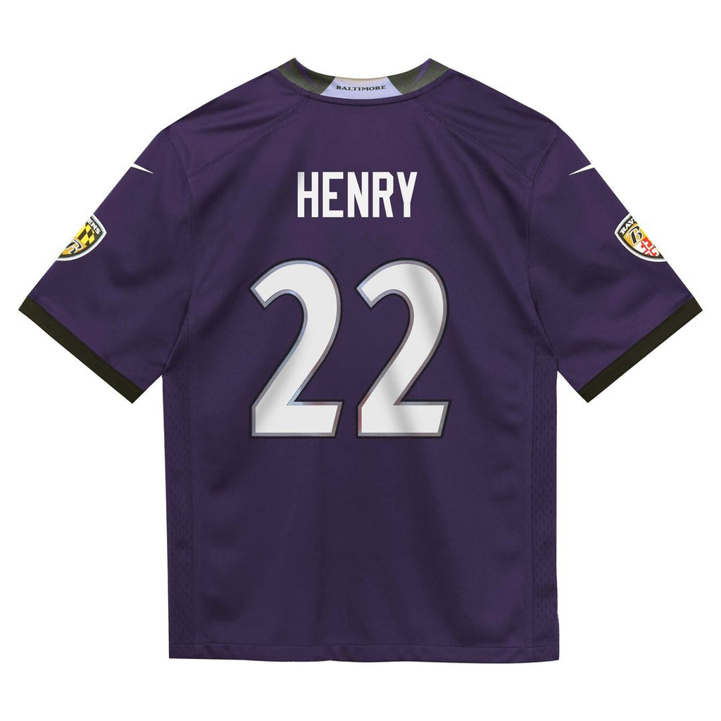 Derrick Henry Baltimore Ravens Nike Infant Team Game Jersey - Purple