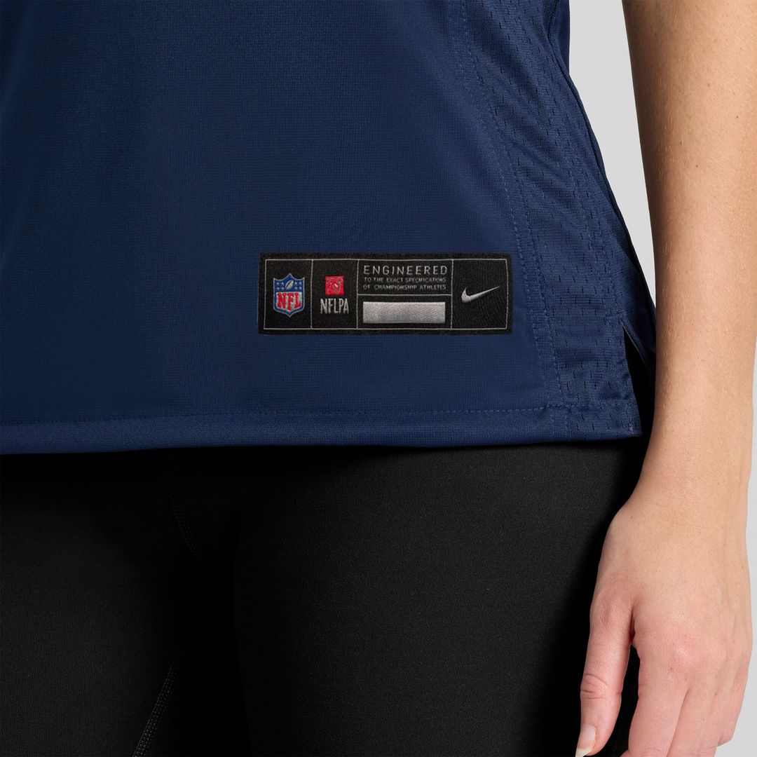 Morgan Moses New England Patriots Nike Women's Team Game Jersey -  Navy