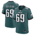 Landon Dickerson Philadelphia Eagles Nike Team Game Jersey -  Midnight Green