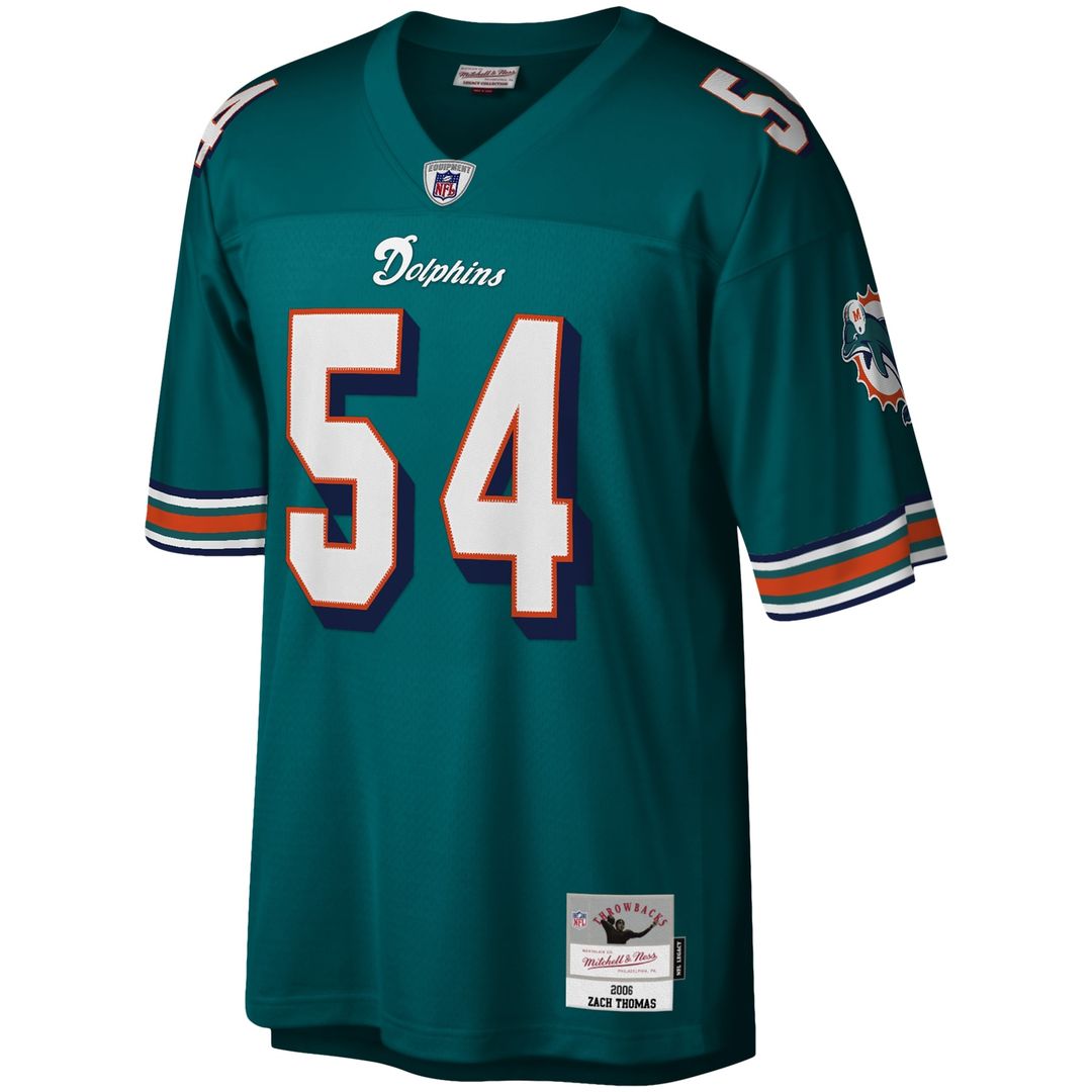 Zach Thomas Miami Dolphins Mitchell & Ness Legacy Replica Jersey - Orange