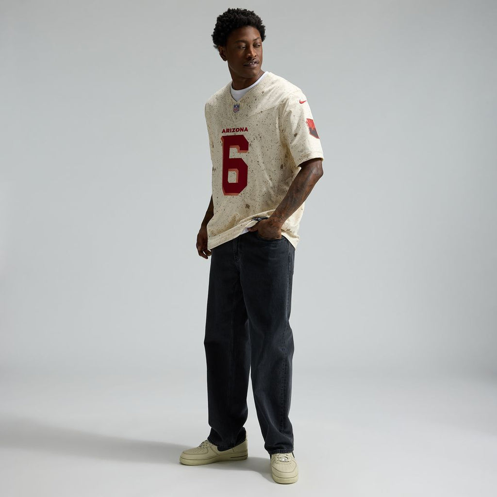 James Conner Arizona Cardinals Nike 2025 Rivalries Collection Stitched Limited Jersey - Natural