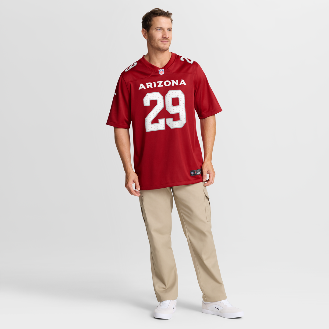 Denzel Burke Arizona Cardinals Nike Team Game Jersey -  Cardinal